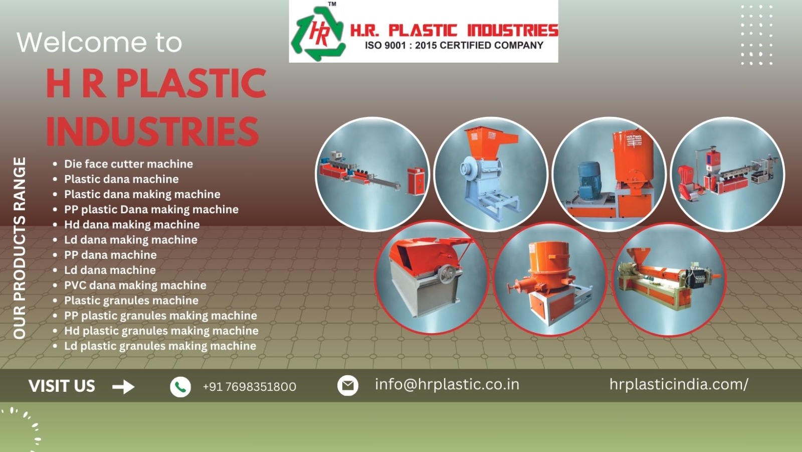 Plastic Dana Making Machine