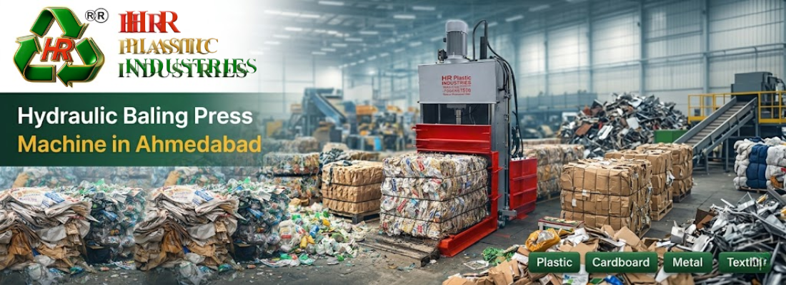 Hydraulic Baling Press Machine in Ahmedabad