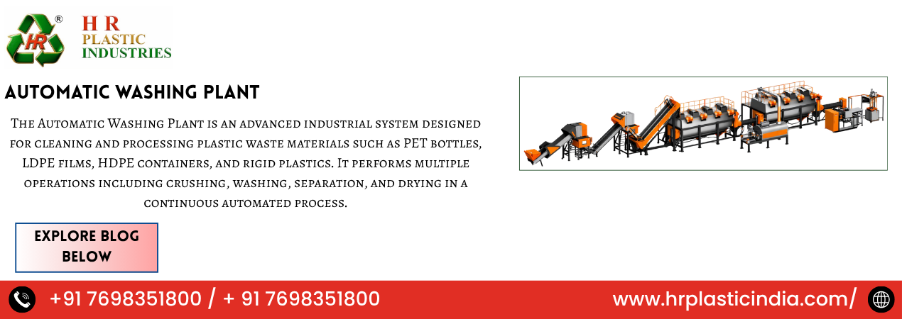 Automatic Washing Plant in Gujarat