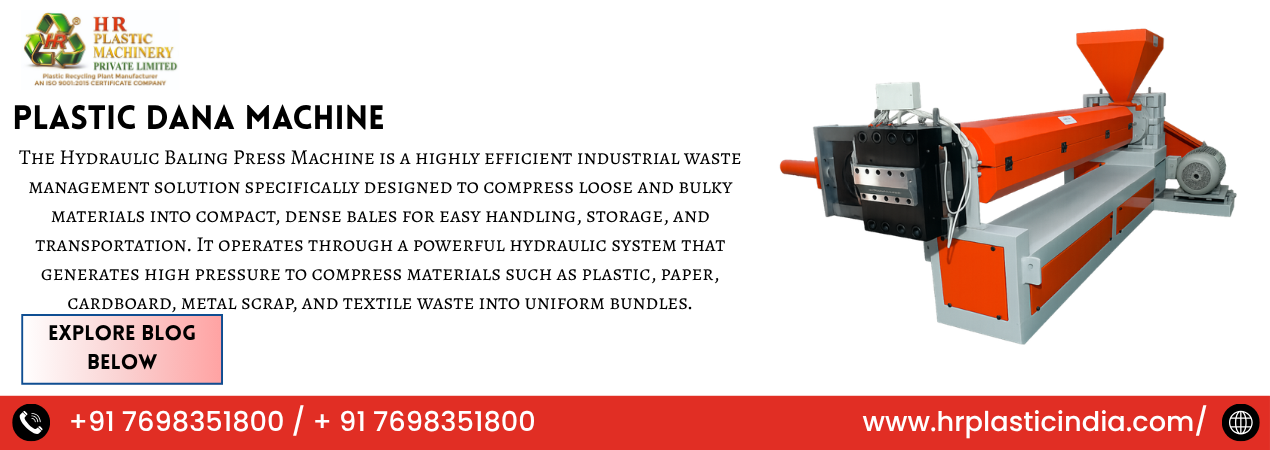 Plastic Dana Machine in Gujarat