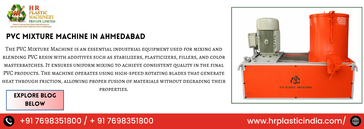 PVC Mixture Machine in Ahmedabad