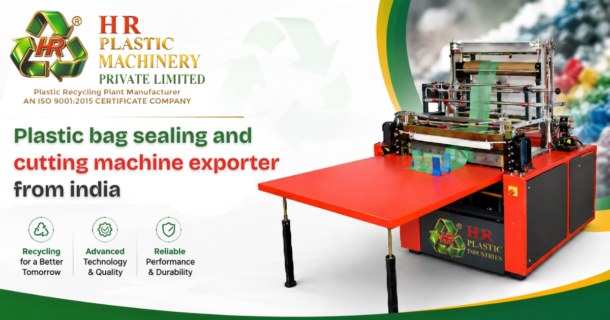 plastic bag sealing and cutting machine exporter from india