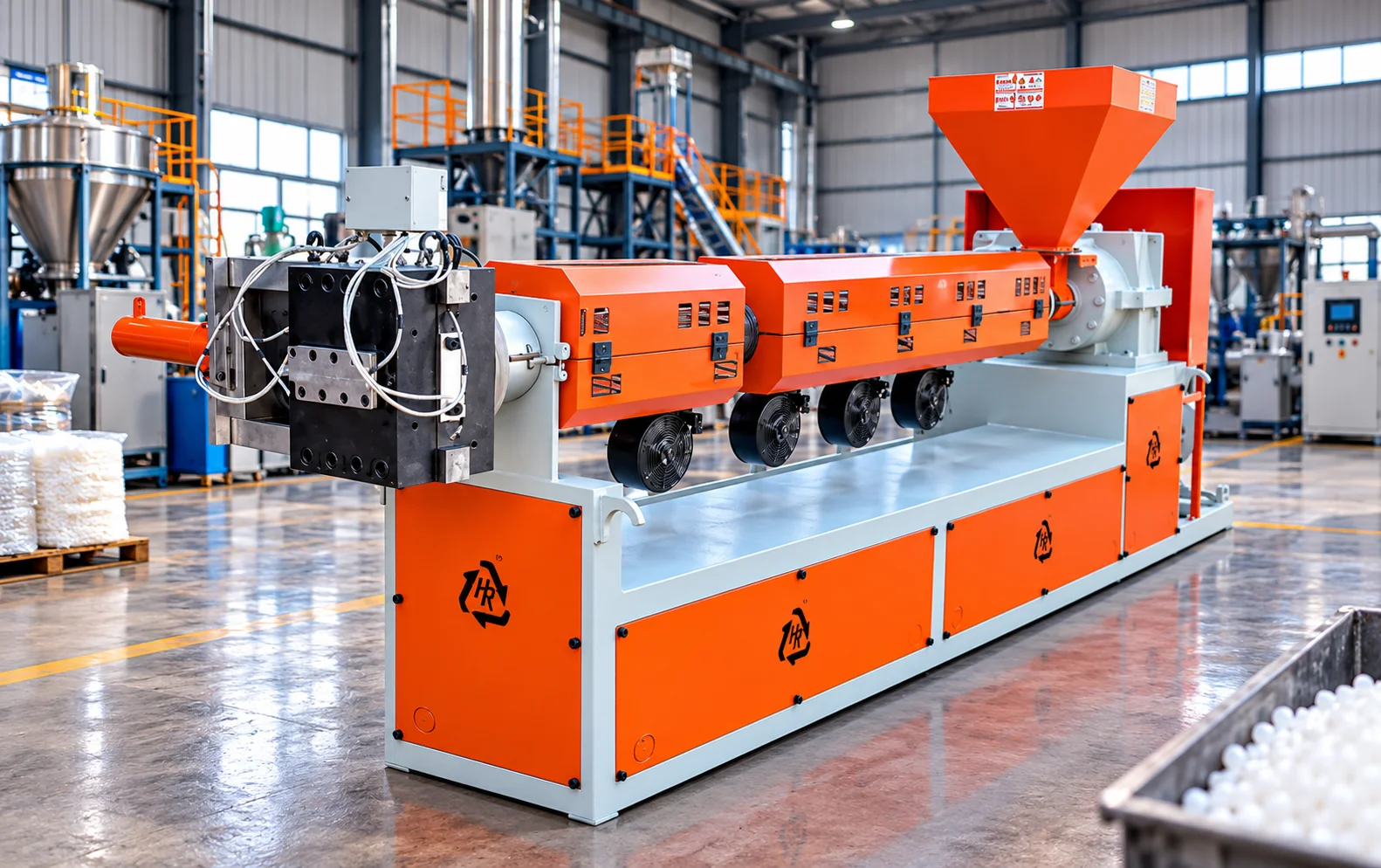 Plastic Granules Making Machine