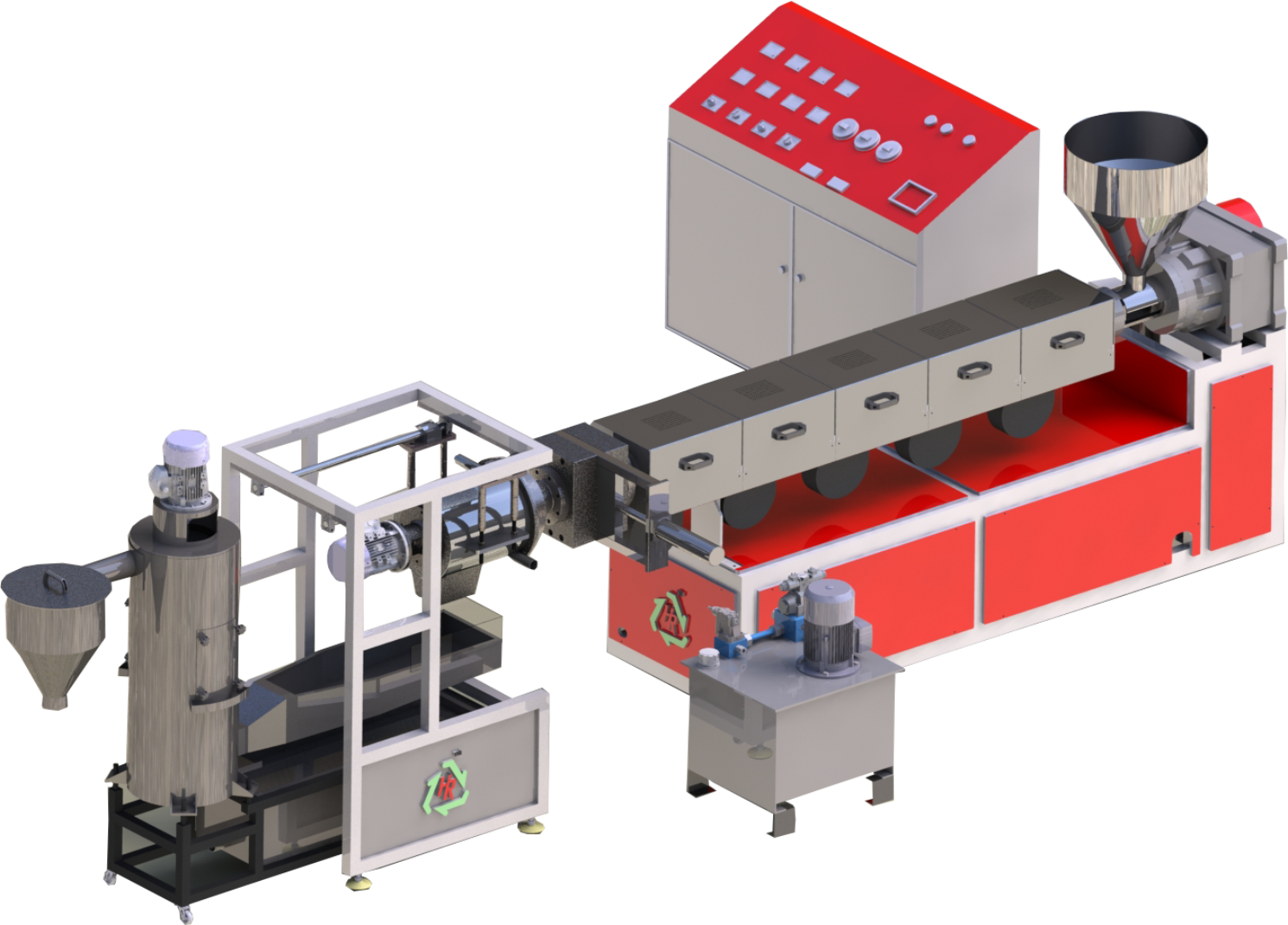 Automatic Recycling Plant Dana Making Machine