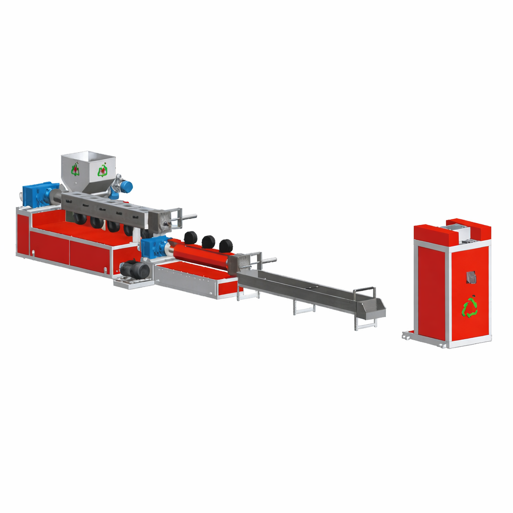 Two Stage Plastic Recycling Plant Mother Baby Recycling Plant