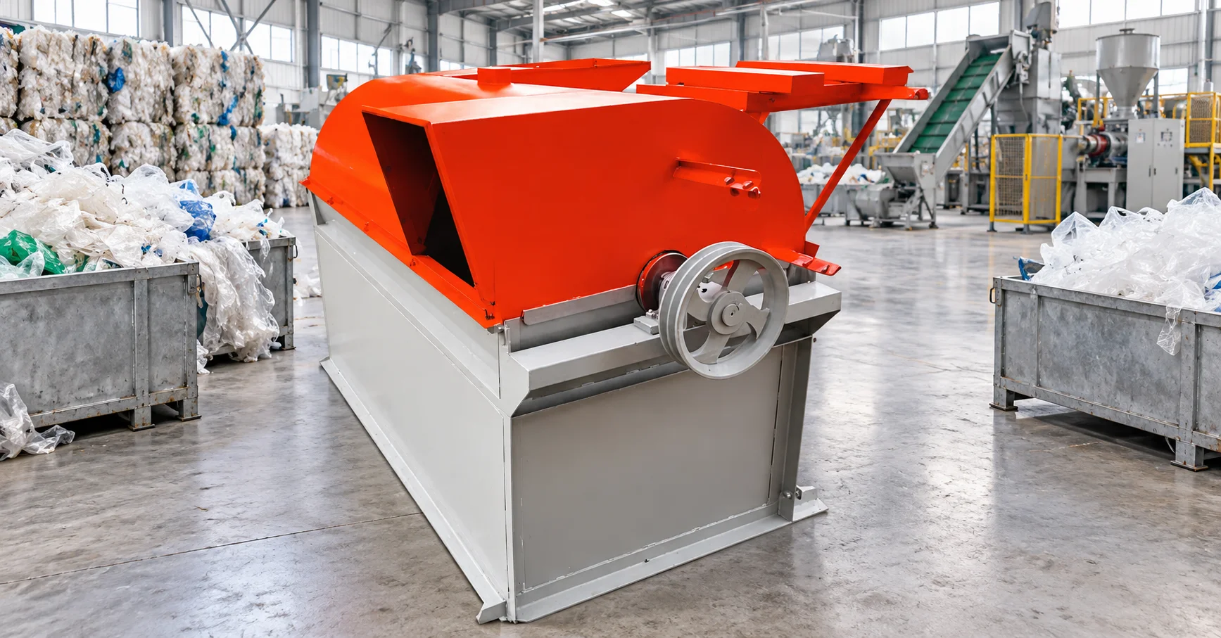 Dust Remover Machine for Polythene Plastic